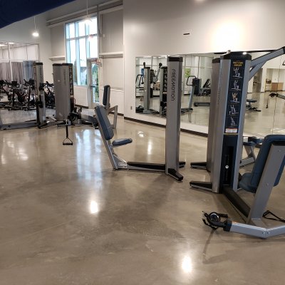 Overview of gym equipment